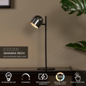 Настольная лампа декоративная Lucide Skanska Rech 3649/03/15 в Кировграде - kirovgrad.ok-mebel.com | фото 4