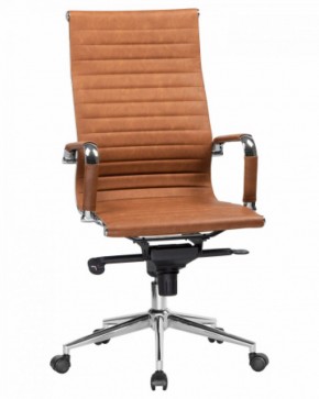 Офисное кресло для руководителей DOBRIN CLARK LMR-101F светло-коричневый №321 в Кировграде - kirovgrad.ok-mebel.com | фото