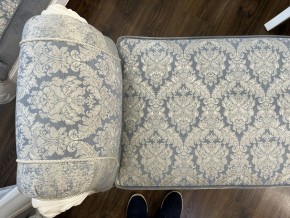 Оттоманка Мишель 1-а боковина (белый матовый) в Кировграде - kirovgrad.ok-mebel.com | фото 4