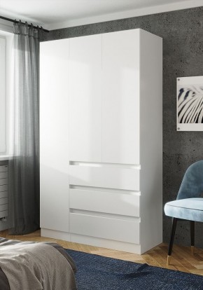 ПАРУС Шкаф 3-х ств. 1200 (белый) в Кировграде - kirovgrad.ok-mebel.com | фото