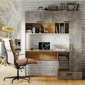 Письменный стол Техно (крафт/бетон) в Кировграде - kirovgrad.ok-mebel.com | фото 3