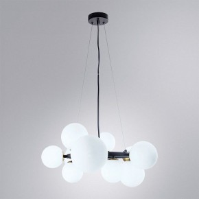 Подвесная люстра Arte Lamp Gemini A2243SP-10BK в Кировграде - kirovgrad.ok-mebel.com | фото 3