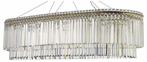Подвесная люстра Arti Lampadari Ovindoli Nickel Ovindoli L 1.5.120x40.101 G в Кировграде - kirovgrad.ok-mebel.com | фото