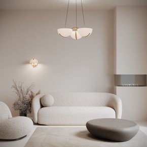 Подвесная люстра Eurosvet Emisfero 50083/3 LED золото в Кировграде - kirovgrad.ok-mebel.com | фото 4