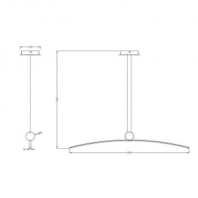 Подвесной светильник Arte Lamp Arno A3362SP-25BK в Кировграде - kirovgrad.ok-mebel.com | фото 3
