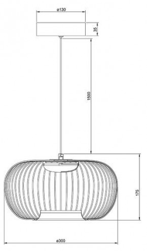 Подвесной светильник Arte Lamp Flare A3527SP-12BK в Кировграде - kirovgrad.ok-mebel.com | фото 3