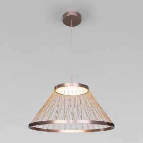 Подвесной светильник Eurosvet Cesta 40017/1 LED коричневый в Кировграде - kirovgrad.ok-mebel.com | фото 2