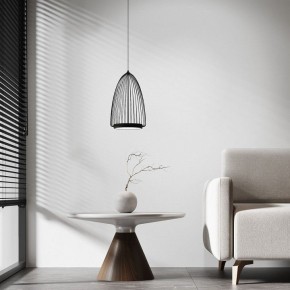Подвесной светильник Eurosvet Comodita 40009/1 LED черный в Кировграде - kirovgrad.ok-mebel.com | фото 4