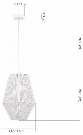 Подвесной светильник EVOLUCE ETTAN SLE6025-513-01 в Кировграде - kirovgrad.ok-mebel.com | фото 6