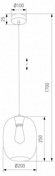 Подвесной светильник TK Lighting Elio 5971 Elio в Кировграде - kirovgrad.ok-mebel.com | фото 4