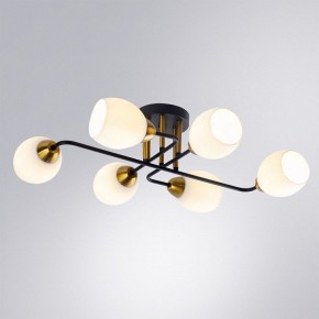 Потолочная люстра Arte Lamp Andrea A8141PL-6BK в Кировграде - kirovgrad.ok-mebel.com | фото 2
