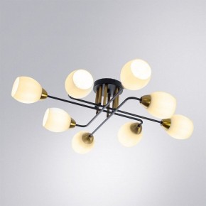 Потолочная люстра Arte Lamp Andrea A8141PL-8BK в Кировграде - kirovgrad.ok-mebel.com | фото 2