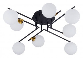 Потолочная люстра Arte Lamp Gemini A2243PL-8BK в Кировграде - kirovgrad.ok-mebel.com | фото
