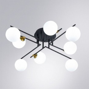 Потолочная люстра Arte Lamp Gemini A2243PL-8BK в Кировграде - kirovgrad.ok-mebel.com | фото 2