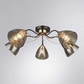 Потолочная люстра Arte Lamp Lily A4366PL-5BK в Кировграде - kirovgrad.ok-mebel.com | фото 2