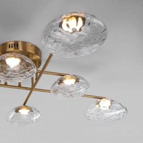 Потолочная люстра Eurosvet Ripple 50389 LED латунь в Кировграде - kirovgrad.ok-mebel.com | фото 6