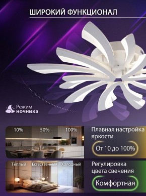 Потолочная люстра Natali Kovaltseva VIO LED LAMPS 81454 в Кировграде - kirovgrad.ok-mebel.com | фото 6