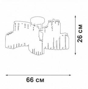 Потолочная люстра Vitaluce V5884 V5884-0/10PL в Кировграде - kirovgrad.ok-mebel.com | фото 4