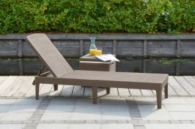 Шезлонг Джайпур (Jaipur Sun lounger) капучино в Кировграде - kirovgrad.ok-mebel.com | фото 2