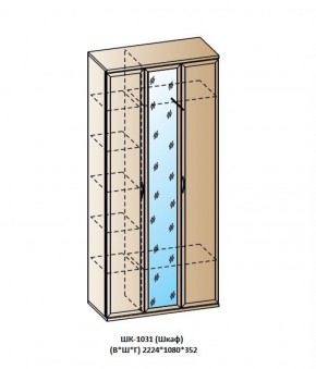 ШК-1031 (Шкаф) в Кировграде - kirovgrad.ok-mebel.com | фото