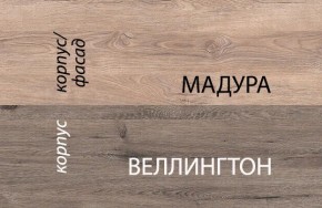 Шкаф 2D1S/D1, DIESEL , цвет дуб мадура/веллингтон в Кировграде - kirovgrad.ok-mebel.com | фото 3