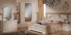 Шкаф 4-х дверный с зеркалами (08.244) Ирина (беж) в Кировграде - kirovgrad.ok-mebel.com | фото 3