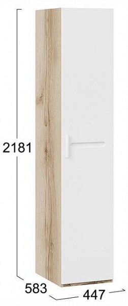 Шкаф для белья Фьюжн ТД-260.07.01 в Кировграде - kirovgrad.ok-mebel.com | фото 4