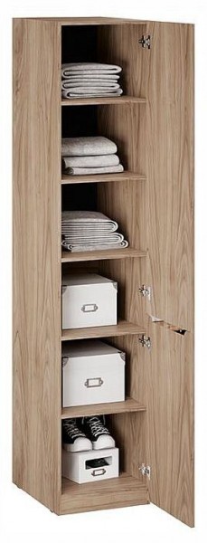 Шкаф для белья Глосс СМ-319.07.002 в Кировграде - kirovgrad.ok-mebel.com | фото 2