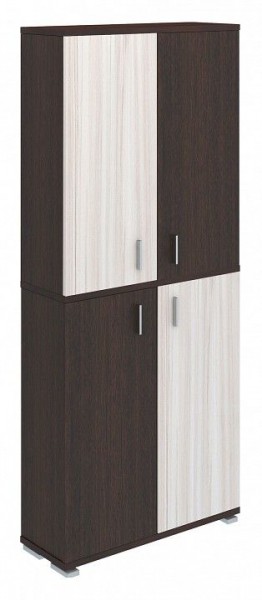Шкаф книжный Домино ПУ-30-3 в Кировграде - kirovgrad.ok-mebel.com | фото