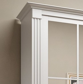 Шкаф-купе 1500 серии NEW CLASSIC K4+K4+B2+PL4 (2 ящика+F обр. штанга) профиль «Капучино» в Кировграде - kirovgrad.ok-mebel.com | фото 4