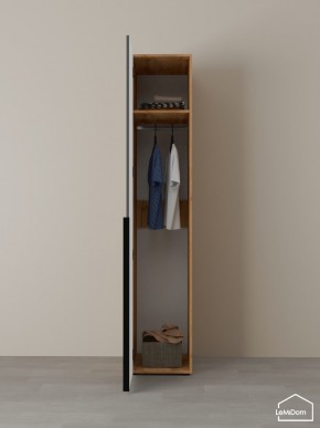 Шкаф Linnea MHR-1 2050х400х510 (ДВ-М 11.1.25) в Кировграде - kirovgrad.ok-mebel.com | фото 4