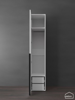 Шкаф Linnea MHR-1-3 2050х400х510 (Белый-М 11.1.2) в Кировграде - kirovgrad.ok-mebel.com | фото 6