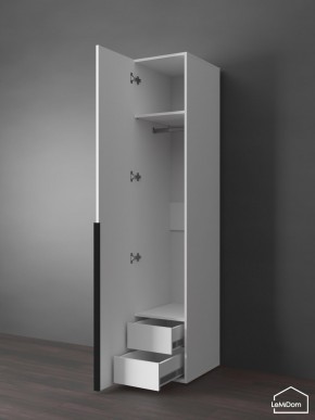 Шкаф Linnea MHR-1-3 2050х400х510 (Белый-М 11.1.2) в Кировграде - kirovgrad.ok-mebel.com | фото 7