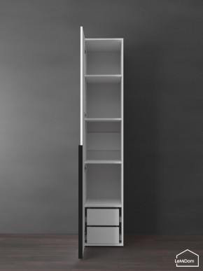 Шкаф Linnea MHR-1-3 2050х400х510 (Белый-М 11.1.2) в Кировграде - kirovgrad.ok-mebel.com | фото 7