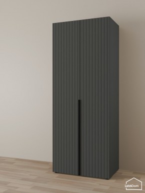 Шкаф Linnea MHR-2 2050х800х510 (Графит-М 11.1.25) в Кировграде - kirovgrad.ok-mebel.com | фото