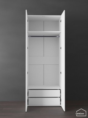Шкаф Linnea MHR-2PO-3 2050х800х510 (Белый-М 11.1.1) в Кировграде - kirovgrad.ok-mebel.com | фото 4