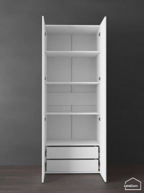 Шкаф Linnea MHR-2PO-4 2050х800х510 (Белый-М 11.1.2) в Кировграде - kirovgrad.ok-mebel.com | фото 5
