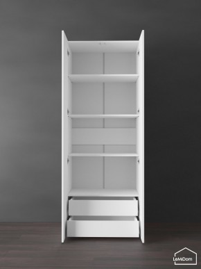 Шкаф Linnea MHR-2PO-4 2050х800х510 (Белый-М 11.1.2) в Кировграде - kirovgrad.ok-mebel.com | фото 6