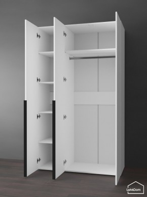 Шкаф Linnea MHR-3-1 2050х1200х510 (Белый-М 11.1.1) в Кировграде - kirovgrad.ok-mebel.com | фото 5