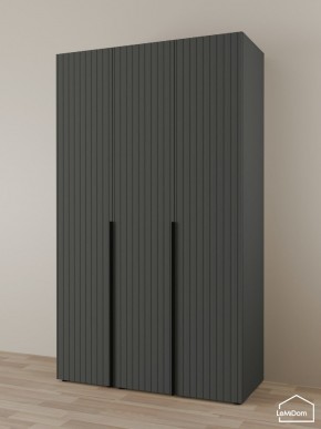 Шкаф Linnea MHR-3-1 2050х1200х510 (Графит-М 11.1.25) в Кировграде - kirovgrad.ok-mebel.com | фото