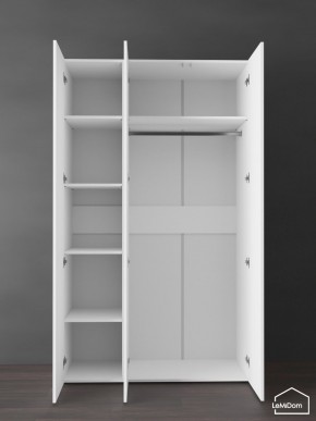 Шкаф Linnea MHR-3PO-1 2050х1200х510 (Белый-М 11.1.2) в Кировграде - kirovgrad.ok-mebel.com | фото 5