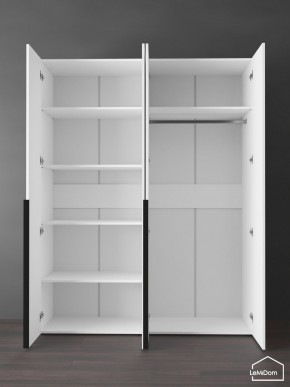 Шкаф Linnea MHR-4-1 2050х1600х510 (Белый-М 11.1.1) в Кировграде - kirovgrad.ok-mebel.com | фото 4