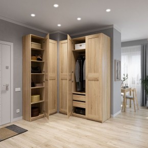 Шкаф МАКС двухдверный, цвет Дуб Сонома в Кировграде - kirovgrad.ok-mebel.com | фото 4