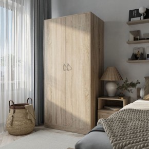 Шкаф ОРИОН двухдверный, цвет Дуб Сонома в Кировграде - kirovgrad.ok-mebel.com | фото 4