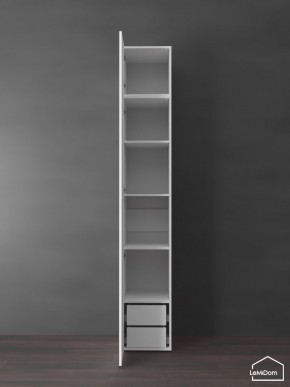 Шкаф с антресолью Linnea MHR-1POA-4 2450х400х510 (Белый-М 11.1.1) в Кировграде - kirovgrad.ok-mebel.com | фото 6