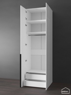 Шкаф с антресолью Linnea MHR-2A-3 2450х800х510 (Белый-М 11.1.1) в Кировграде - kirovgrad.ok-mebel.com | фото 5