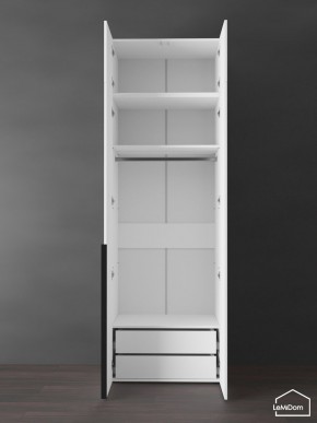 Шкаф с антресолью Linnea MHR-2A-3 2450х800х510 (Белый-М 11.1.1) в Кировграде - kirovgrad.ok-mebel.com | фото 6