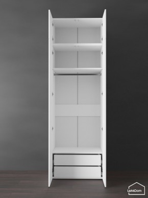 Шкаф с антресолью Linnea MHR-2POA-3 2450х800х510 (Белый-М 11.1.1) в Кировграде - kirovgrad.ok-mebel.com | фото 5