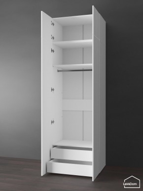 Шкаф с антресолью Linnea MHR-2POA-3 2450х800х510 (Белый-М 11.1.1) в Кировграде - kirovgrad.ok-mebel.com | фото 6