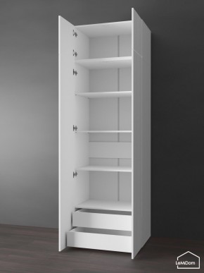Шкаф с антресолью Linnea MHR-2POA-4 2450х800х510 (Белый-М 11.1.1) в Кировграде - kirovgrad.ok-mebel.com | фото 5